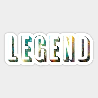 Legend 3D Quartz Sticker